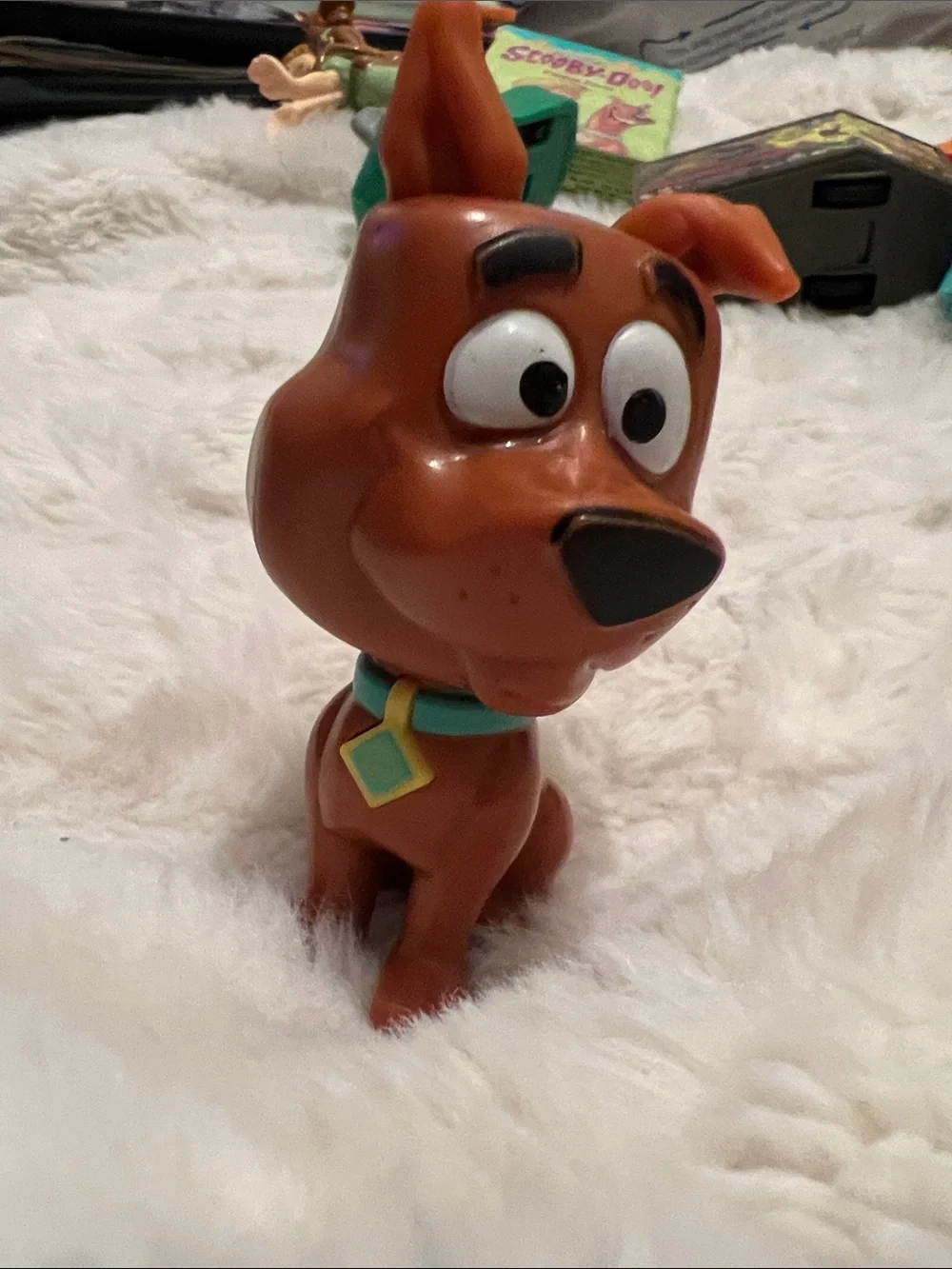 Vintage Scooby Doo Toy Lot 1996 Burger King Mystery Machine Action Figures 15pc